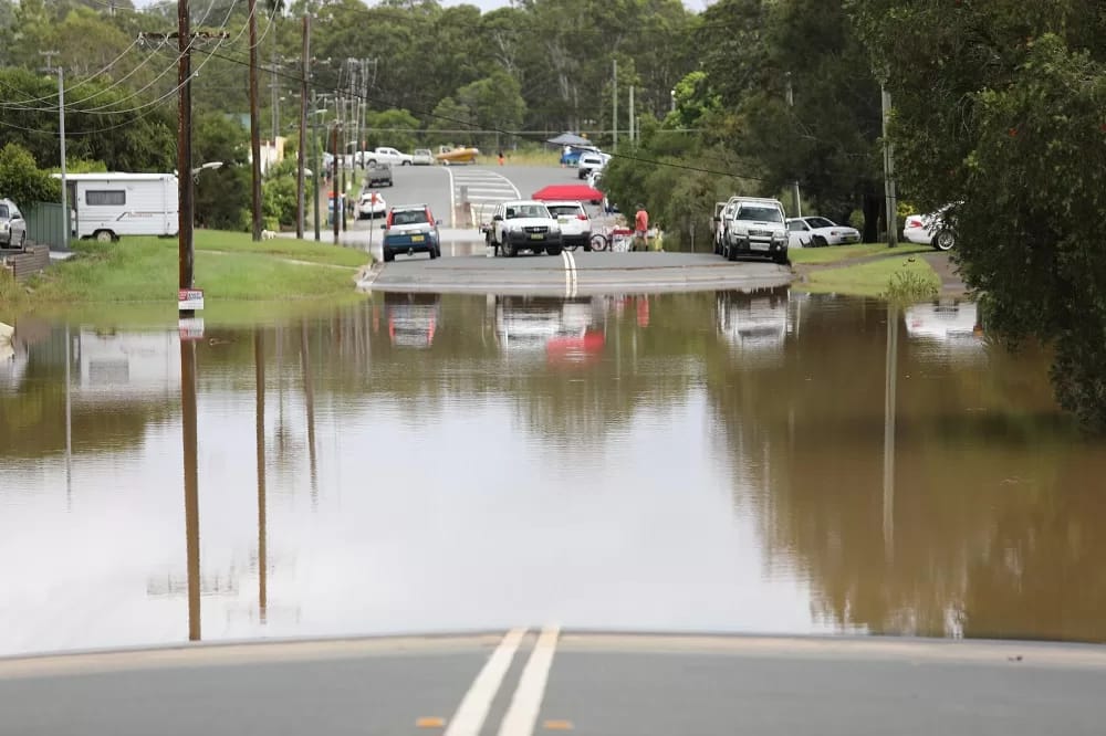 162051059_4015638195125720_5272140073746900851_n - 1EarthMedia Wingham CBD flood, March 20 2021