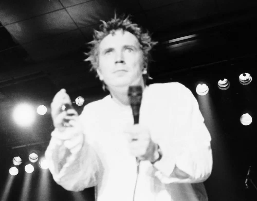 JohnLydon-210824060 - 1EarthMedia John Lydon fronts Public Image Ltd at Sydney's Hordern Pavilion 1984 © Mark Anning photo