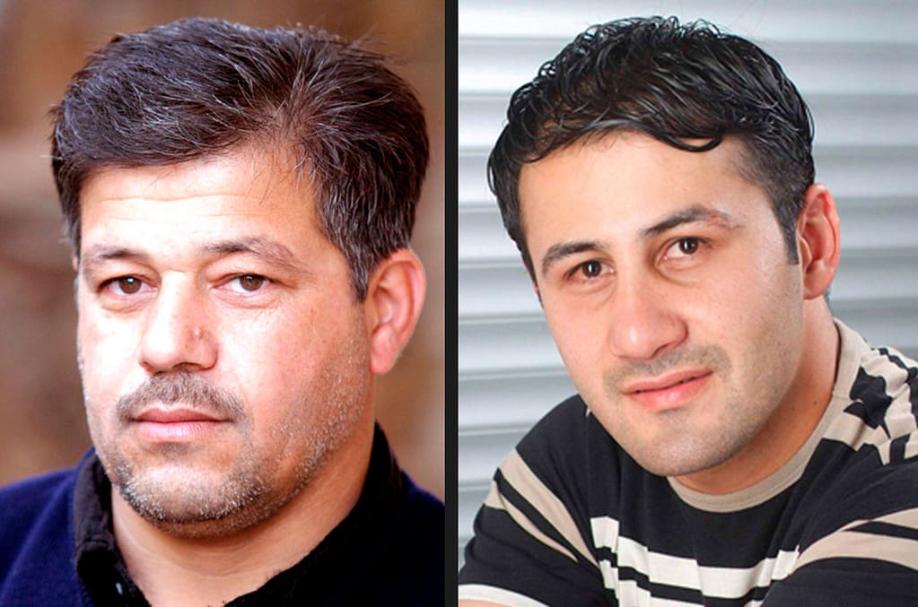 Reuters - 1EarthMedia Reuters driver Saeed Chmagh (left) and photographer Namir Noor-Eldeen (right) were shot dead by a U.S. Apache helicopter on July 12, 2007. REUTERS/Handout