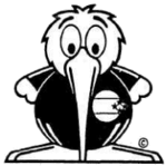 Auckland 1990 mascot - 1EarthMedia Goldie, the Games mascot, representing New Zealand's national symbol - the kiwi bird.