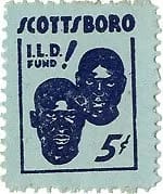 scottsboro-stamp - 1EarthMedia International Labor Defense fund raised for the legal defence by selling stamps in 1933