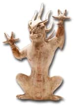 asian1 - 1EarthMedia Tang Dynasty earth spirit figure, c. 618-907 A.D.