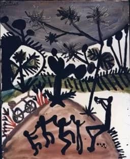 Pablo-Picasso-1956-Dance - 1EarthMedia Pablo Picasso, 1956, Dance