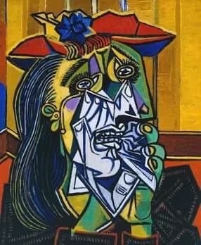 Picasso_The_Weeping_Woman_Tate_identifier_T05010_10 - 1EarthMedia Picasso's Weeping Woman, Dora Maar