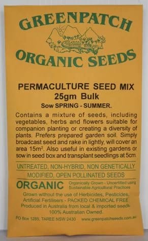 PermacultureSeed25gm.600 - 1EarthMedia Greenpatch Seeds