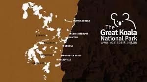 GKNP - 1EarthMedia Great Koala National Park map
