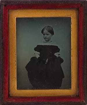 GoodmanLawson003 - 1EarthMedia George B. Goodman, 'Sophia Rebecca Lawson', May 1845. Bathurst, ninth-plate, Wharton-cased daguerreotype. Mitchell Library, State Library of New South Wales, Sydney MIN 155