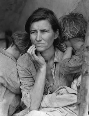 DorotheaLangeMigrantMother300 - 1EarthMedia Dorothea Lange Migrant Mother