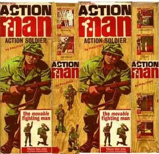 ActionMan_Packaging - 1EarthMedia Palitoy Action Man packaging, 1966