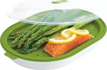 Microwave Fish Vegie Steamer - 1EarthMedia Microwave Fish Vegie Steamer