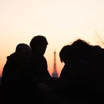 belleville002 - 1EarthMedia Paris sunset