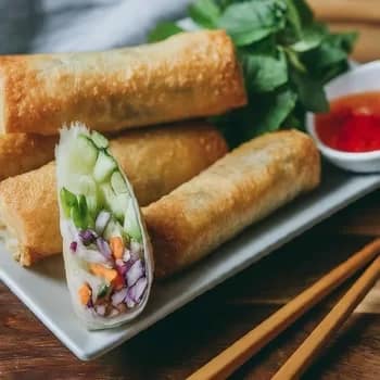 NemRanSpringRoll-350 - 1EarthMedia Nem Ran Spring Roll recipe