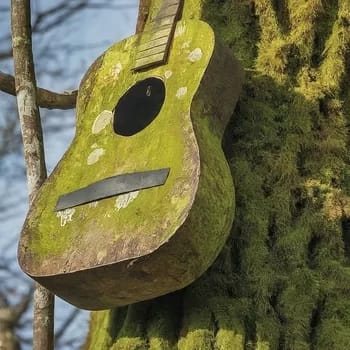 NestingBoxGuitar001-350 - 1EarthMedia Old guitar nesting box