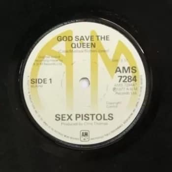 VinylSexPistols - 1EarthMedia Rare A&M Sex Pistols record