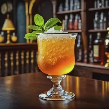 BrandySmash350 - 1EarthMedia Brandy Smash cocktail