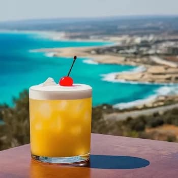 BrandySour350 - 1EarthMedia Brandy Sour cocktail