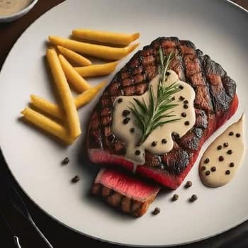 PeppercornSauce - 1EarthMedia Steak Peppercorn Sauce