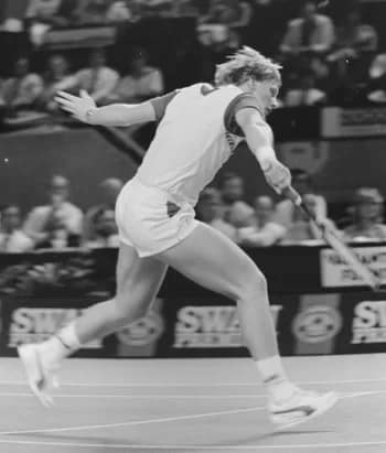 BorisBecker002-350 - 1EarthMedia Boris Becker © Mark Anning photo 1987