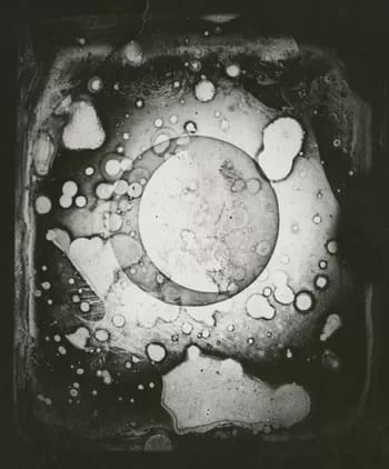 FirstMoonShot - 1EarthMedia First Astronomical Photograph - The First Photograph of the Moon