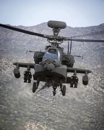 SMF12-G-233945-Apache AH 64E ground to air shoot in the Arizona - 1EarthMedia Apache helicopter AH-64E Photo credit: Boeing photo