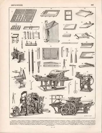 Your Premier Source for Etching Supplies! Old Lithograph press advert