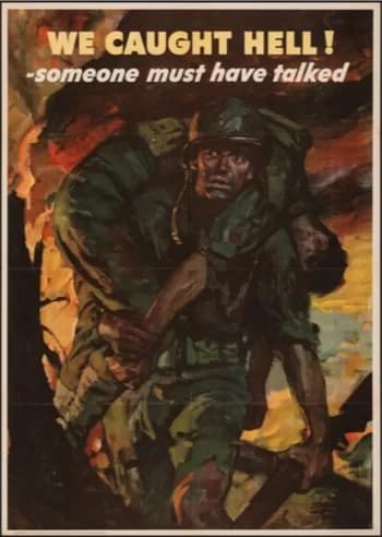 propaganda017 - 1EarthMedia "We Caught Hell! Someone Must Have Talked," Saul Tepper