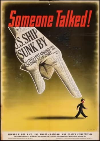 propaganda - 1EarthMedia "Someone Talked!" by Henry Koerner