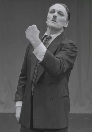 Actor John Bell in Brecht's Resistible Rise of Arturo Ui © Mark Anning photo All Rights Reserved