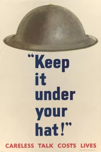 propaganda028-350 - 1EarthMedia "Keep It Under Your Hat!"