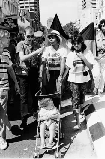 PeaceMarch1986-8-2 - 1EarthMedia Palm Sunday Rally and March for Nuclear Disarmament