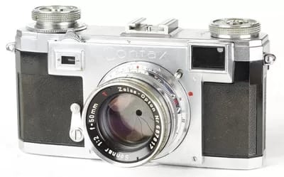 Contax - 1EarthMedia Camera Zeiss Ikon Contax IIa film camera
