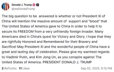Trump rant against China