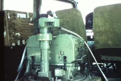 Wild RC-8 camera - 1EarthMedia Wild RC-8 aerial survey camera, 9 1/2" square format mounted over a hole in the floor of the aircraft. © 1979 Mark Anning photo. All Rights Reserved.