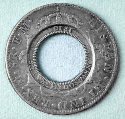 Stolen 1813 Holey Dollar