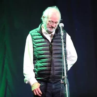 assange - 1EarthMedia Julian Assange's father, John Shipton © Mark Anning photo 2021