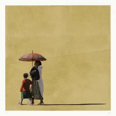 GermaBerta - 1EarthMedia Girma Berta, Untitled IV, 2017 from the Moving shadows series 2017 inkjet print, ed. 4/4 89.8 x 90.0 cm (image) 99.8 x 100.0 cm (sheet) National Gallery of Victoria, Melbourne Bowness Family Fund for Photography, 2018 © Girma Berta Photo: Predrag Cancar / NGV