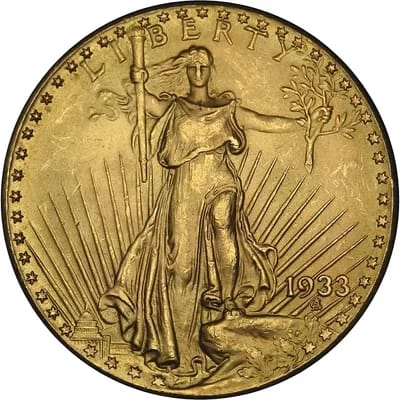 1933doubleeagleUSmint - 1EarthMedia 1933 Double Eagle gold coin