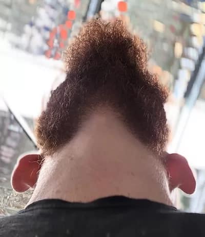 beards01a - 1EarthMedia bearded men looking up