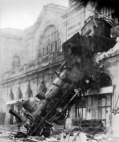 Montparnasse1895-400 - 1EarthMedia Remembering the Montparnasse Train Derailment