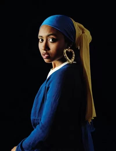 AwolErizku02-350 - 1EarthMedia Awol Erizku, Girl with a bamboo earring