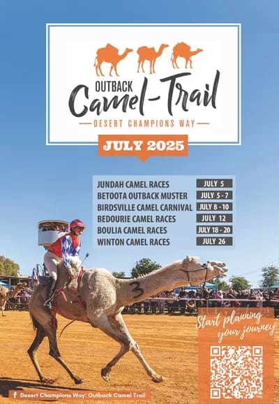 OutbackCamelTrail - 1EarthMedia Outback Camel Trail poster