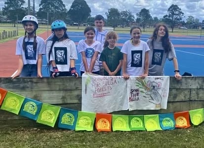 20230208thekids - 1EarthMedia MidCoast Council was addressed by a group of young people from Elands and surrounds