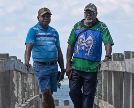 Australian Climate Case in Torres Strait to force government action Uncle Pabai and Uncle Paul filed the Australian Climate Case against the Australian Government for failing to prevent climate change.