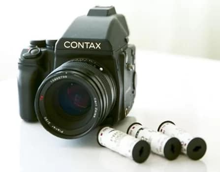 Contax645-350 - 1EarthMedia Contax 645 medium format film camera