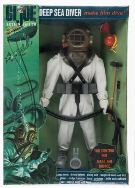 GI Joe Deep Sea Diver - 1EarthMedia G.I. Joe Action Sailor Deep Sea Diver