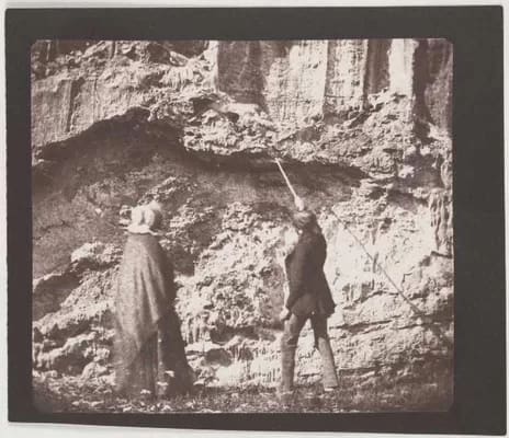 MaryAnning - 1EarthMedia ‘The Geologists’, Chudleigh in Devon around 1843 by William H. F. Talbot
