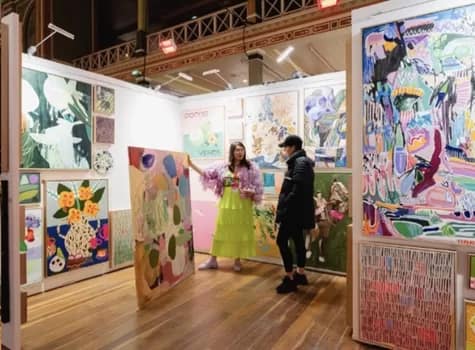 AffordableArtFair02 - 1EarthMedia Affordable Art Fair in the Royal Exhibition Building