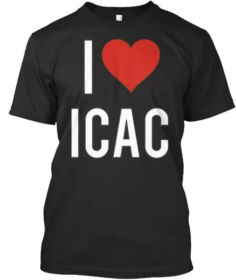 icactshirt - 1EarthMedia I Love ICAC tee
