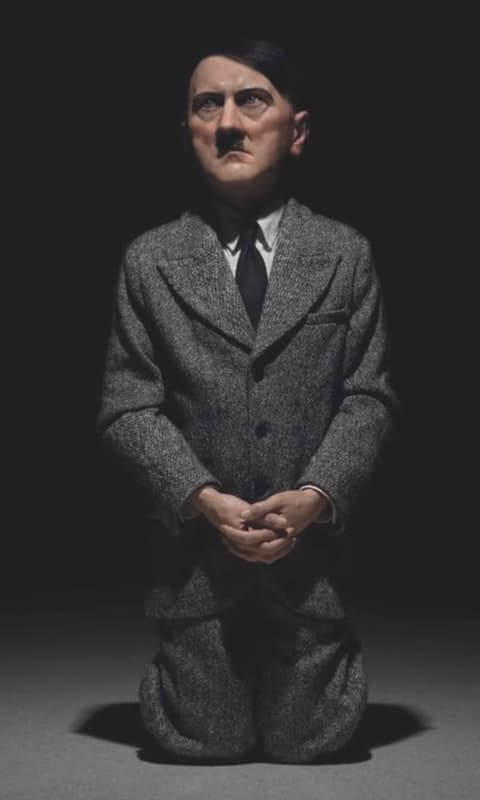 Cattelan-Hitler-Him-800 - 1EarthMedia Maurizio Cattelan’s Him (2001)