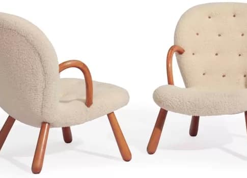 ClamChair002 Clam Chair, Muslingestolen by Phillip Arctander